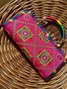 Rajasthani style Handcrafted Clutch Purse made in India